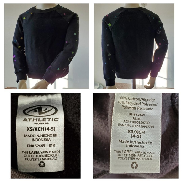 9 Shirts Tops Sweatshirt Girls Size 5 T Toddler - Picture 6 of 11